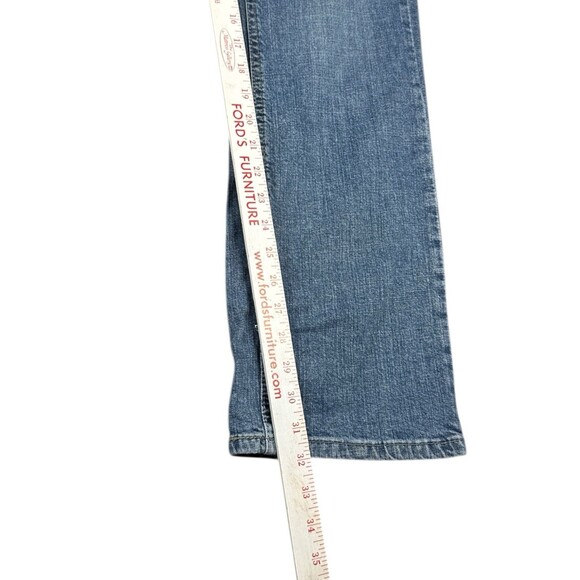 Levis Signature 34x32 Denim Blue Jeans Men's Zip Fly S59 Bootcut Straight - Picture 7 of 10